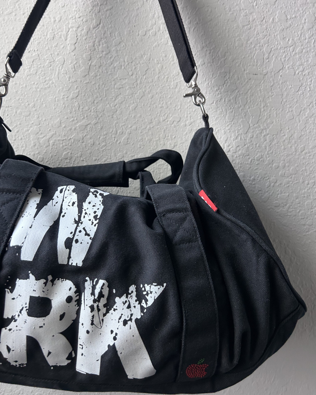 Rare Vintage 2000s/ Y2K FAO Schwarz New York Duffel Bag Studded Large