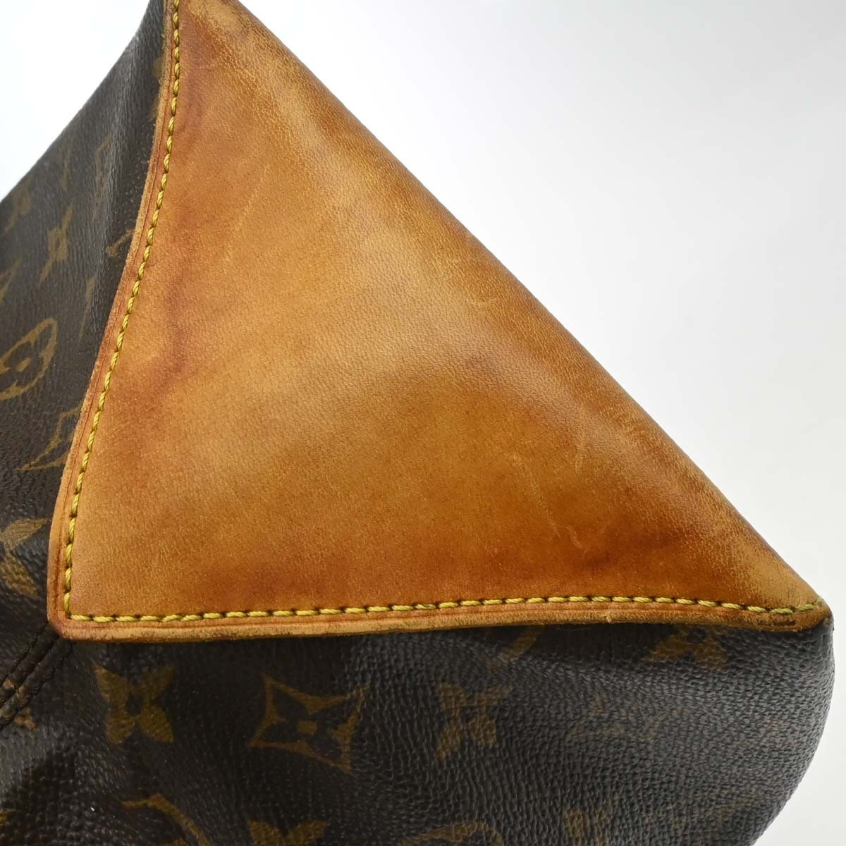 Best05 LOUIS VUITTON CABAS MEZZO HAND TOTE BAG MONOGRAM M51151 TH0061 BQ00933