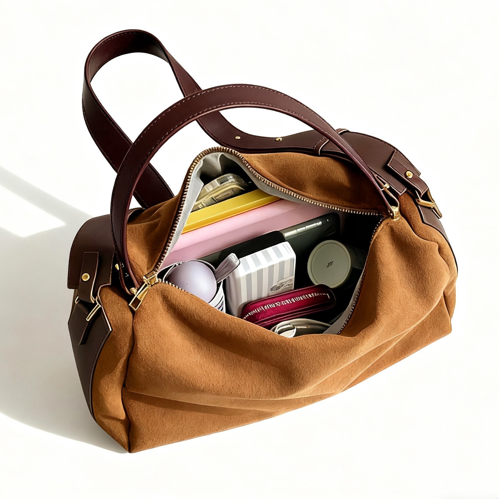 Retro Shoulder Bag Handbag, Women’s Large Capacity Crossbody Tote Purse