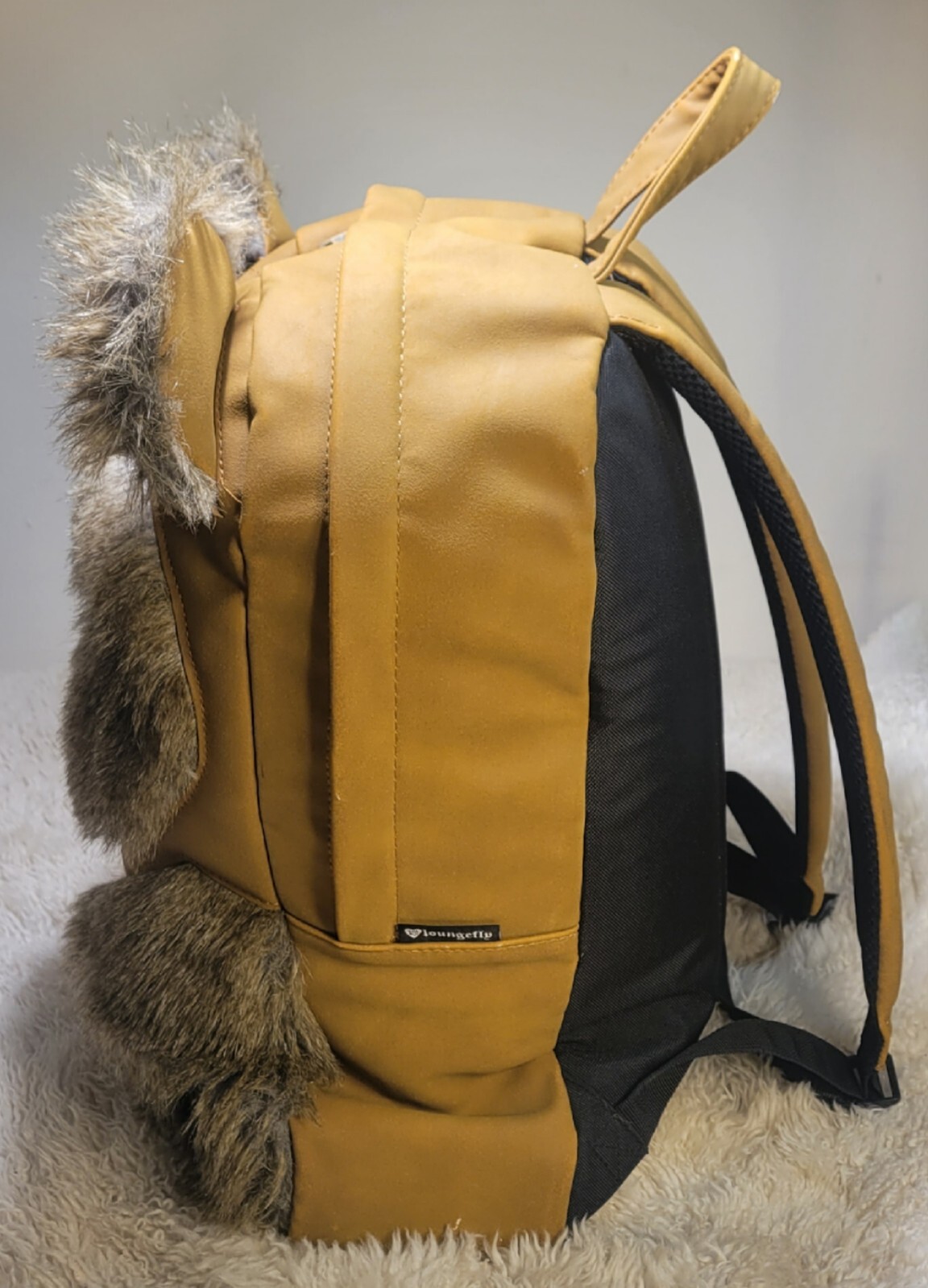 EXCELLENT Loungefly OG Disney Star Wars Ewok Furry Backpack