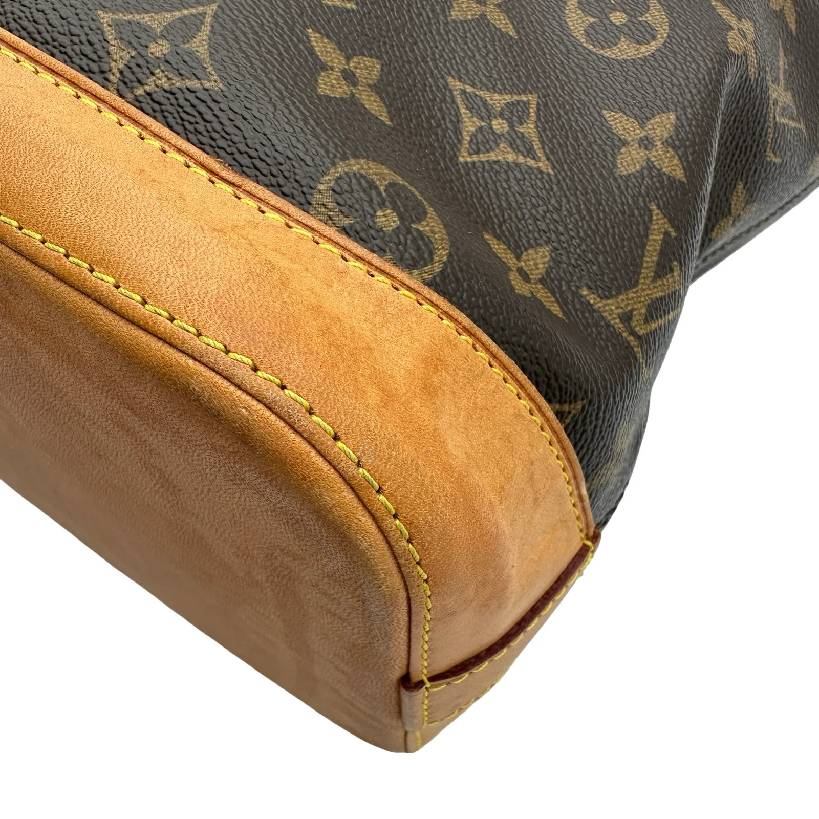LOUIS VUITTON Rockitt Vertical Brown PVC Handbag M40103 #OKB3887