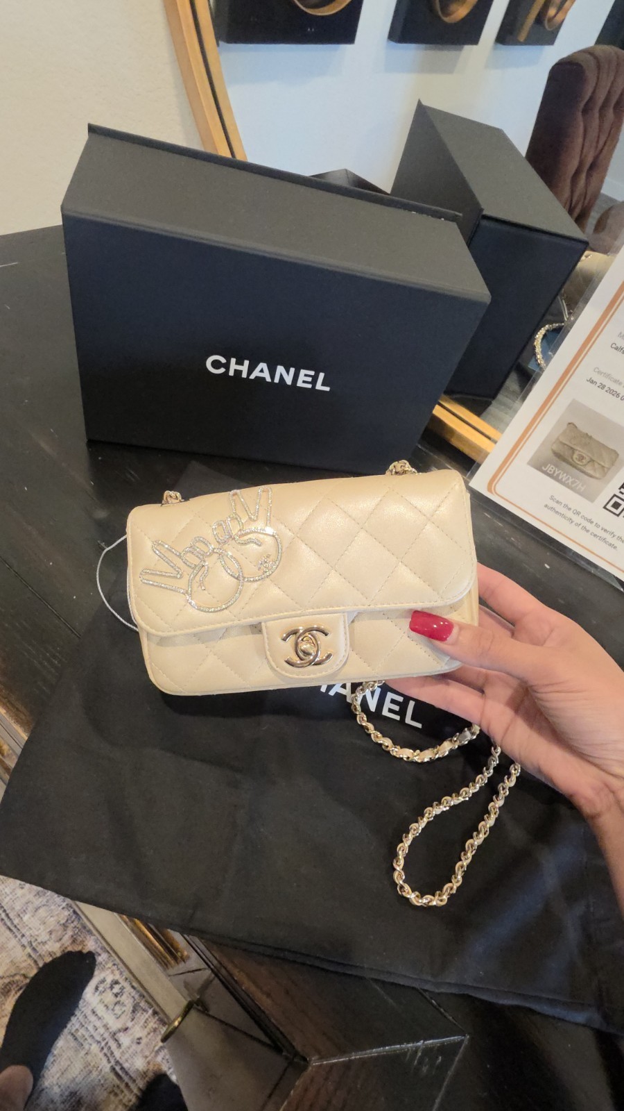 CHANEL flap BAG