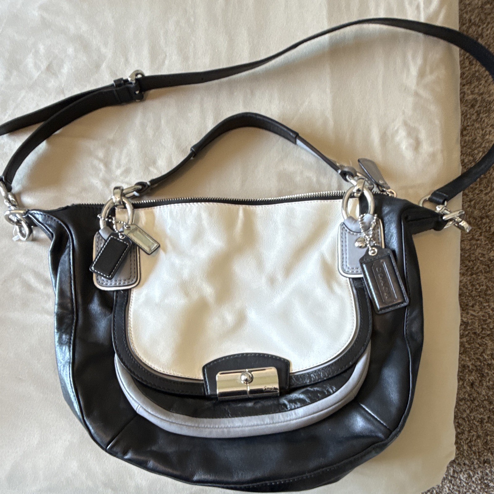 Coach style F22510, Kristin Spectator Leather Round Satchel. From 2012/2013.