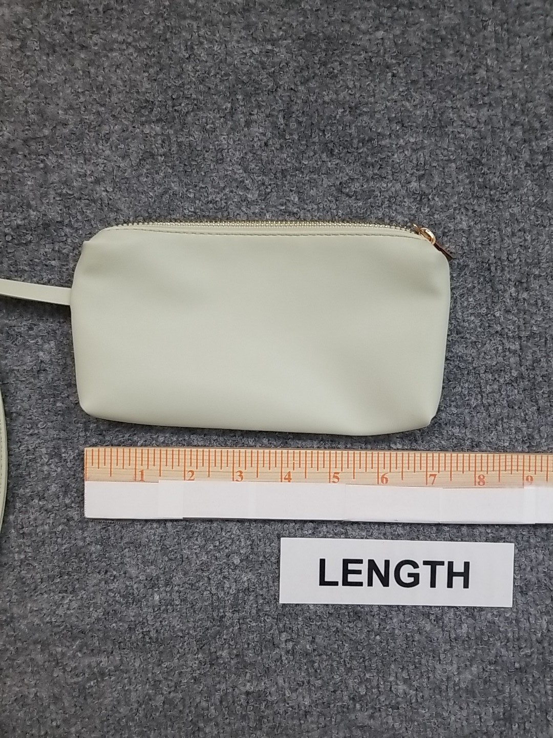 A New Day Self Closing Pleated Purse w Matching Mini Zip Clutch in Lght Green 21
