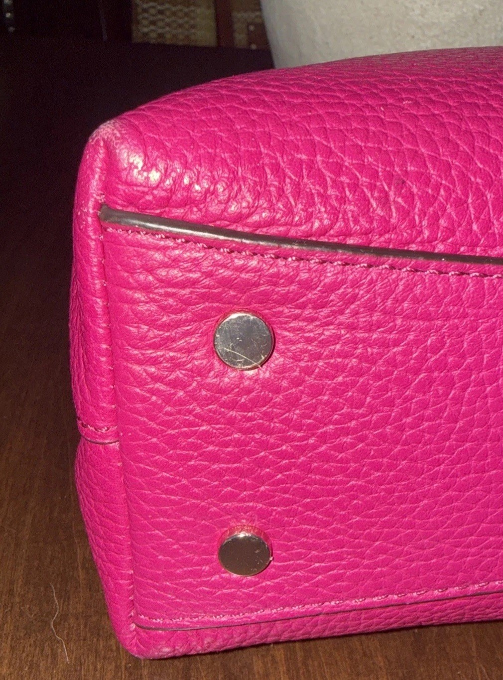 Kate Spade Aubrey Chain Top Handle Satchel Bag Magenta. All includ. No Strap.