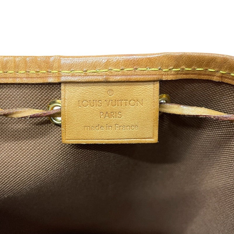 LOUIS VUITTON Nano Noé Brown Monogram Shoulder Bag m41346 #OKB9113