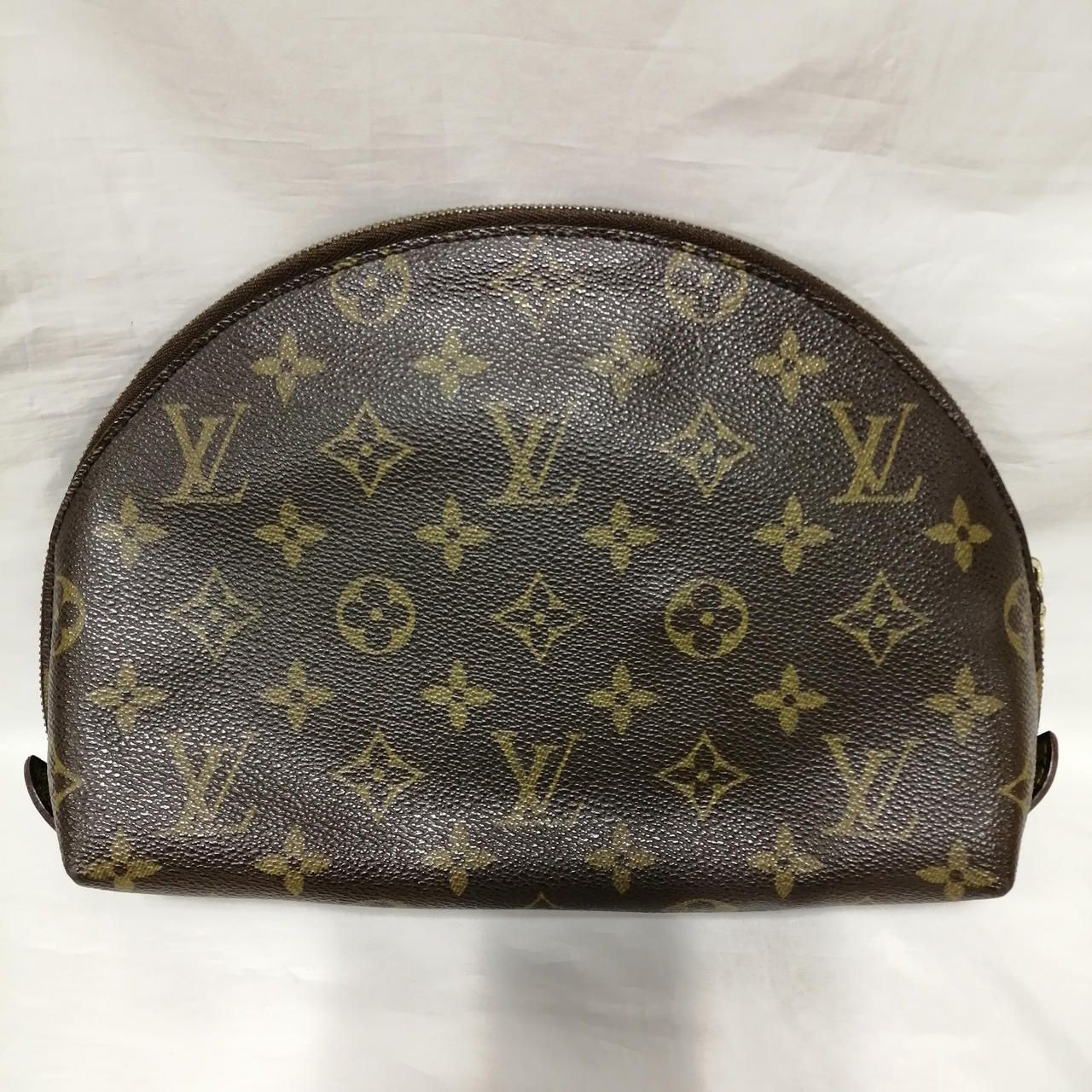 LOUIS VUITTON Monogram Toulouse Demi Rond M47520 Brown Used