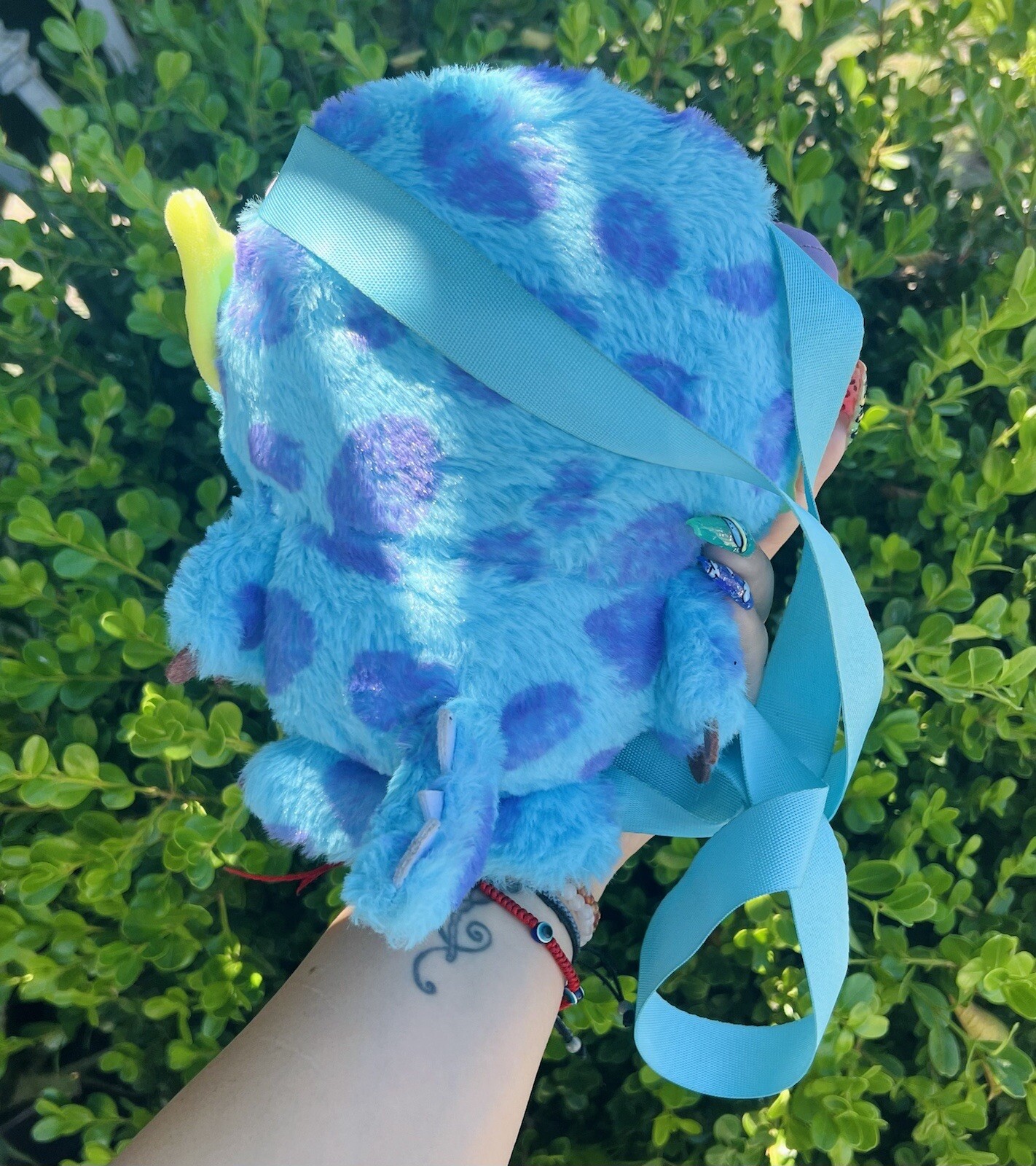 Toy Story Alien Monsters Inc Remix Bag (approx Size: 7.09×7.87×3.94 In)