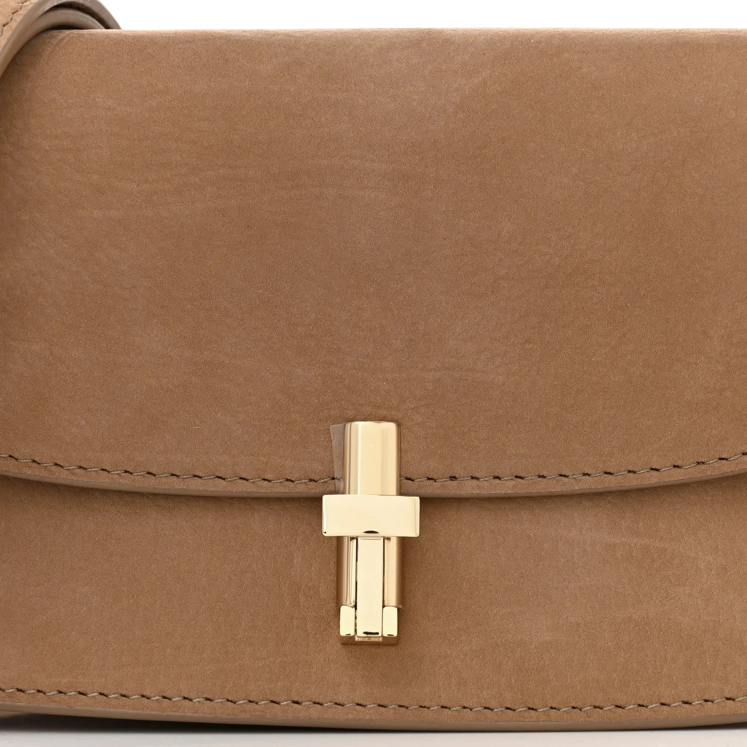 The Row Nubuck E/W Sofia Crossbody Tundra Shoulder Bag $2990