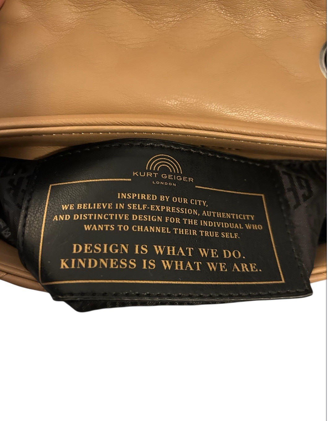 Kurt Geiger NWOT The London Mini Brixton Lock Leather Bag