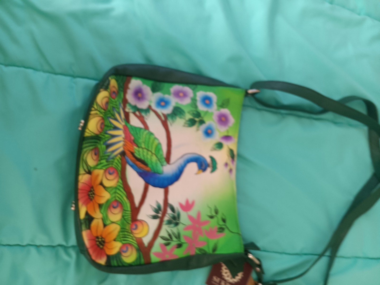 Handpainted.all Leather Handpainted Sukriti Design