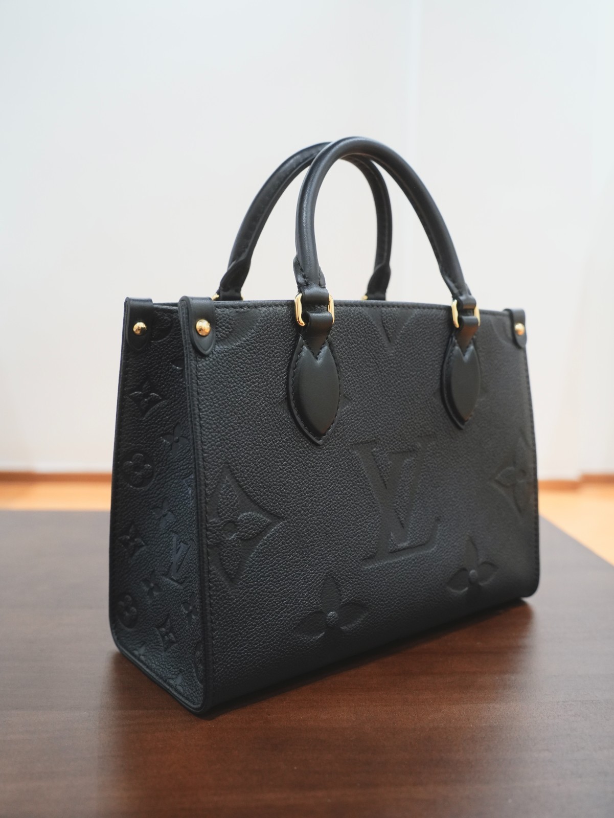 LOUIS VUITTON M45595 Black Monogram Empriente ON THE GO PM CHIP VERSION