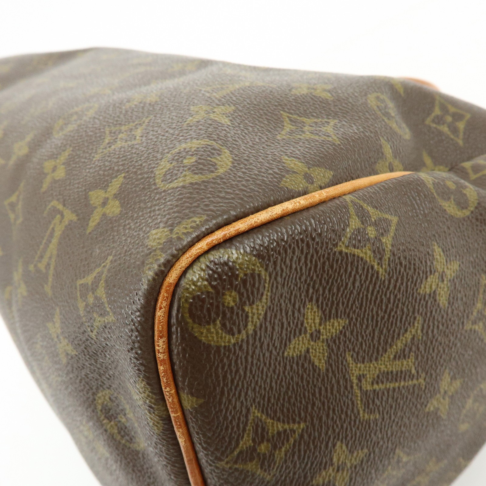 Louis Vuitton Monogram Canvas Speedy 35 Boston Bag Hand Bag M41524 Auth Used F/S
