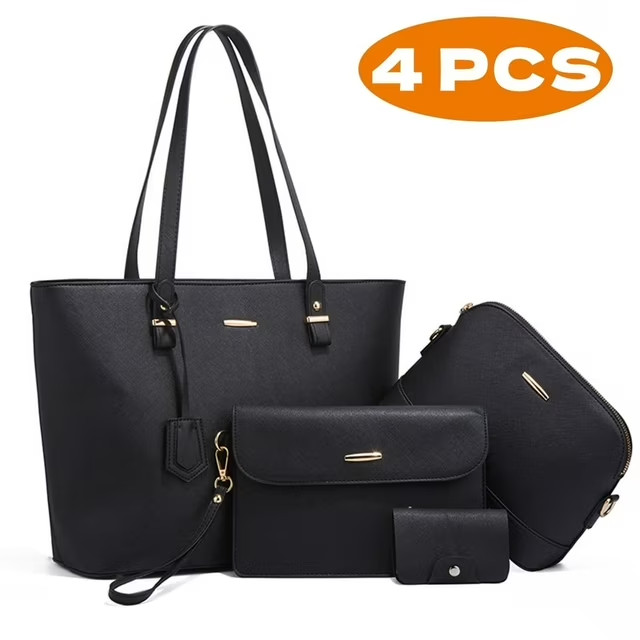 Women Handbags Shoulder Bag Slanting Crossbody Bag Wallet Set Fashion sub mother