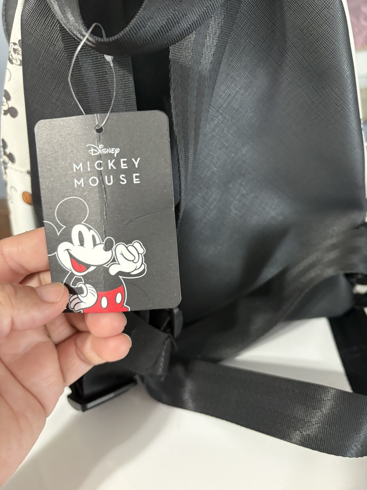 Disney Mickey Mouse Characters Mini Backpack with 3D Ears
