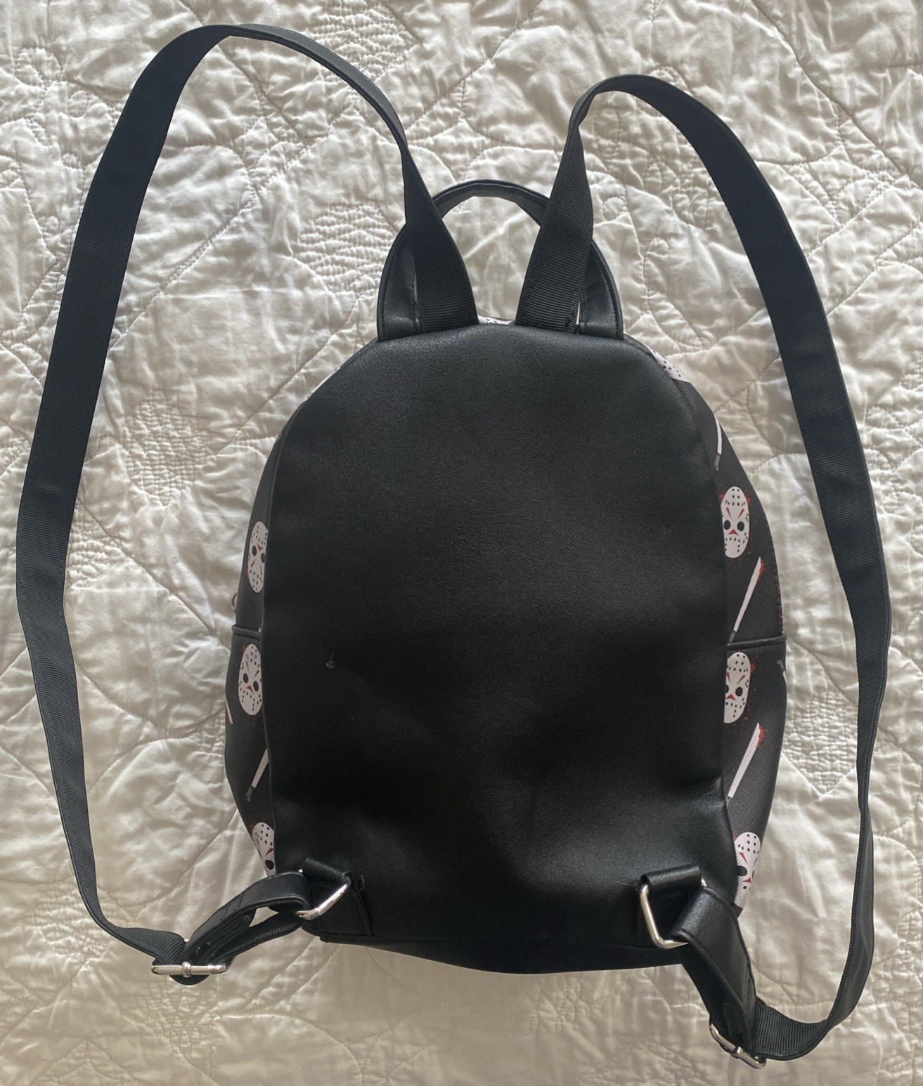 Friday The 13th Jason Voorhees Mini Backpack, 11 x 9 x 4