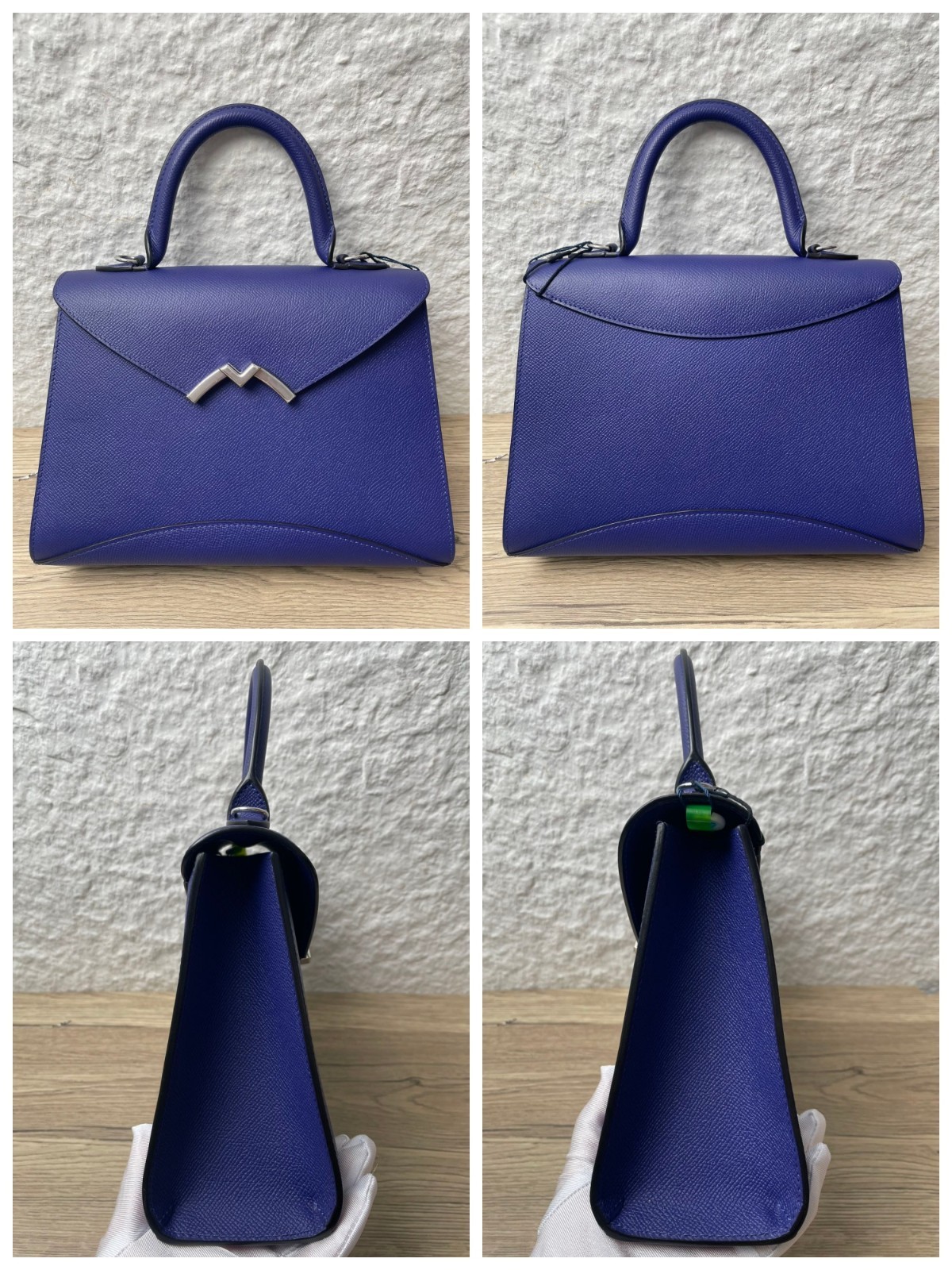 MOYNAT Gabrielle Medium 26cm Calfskin Shoulder Bag