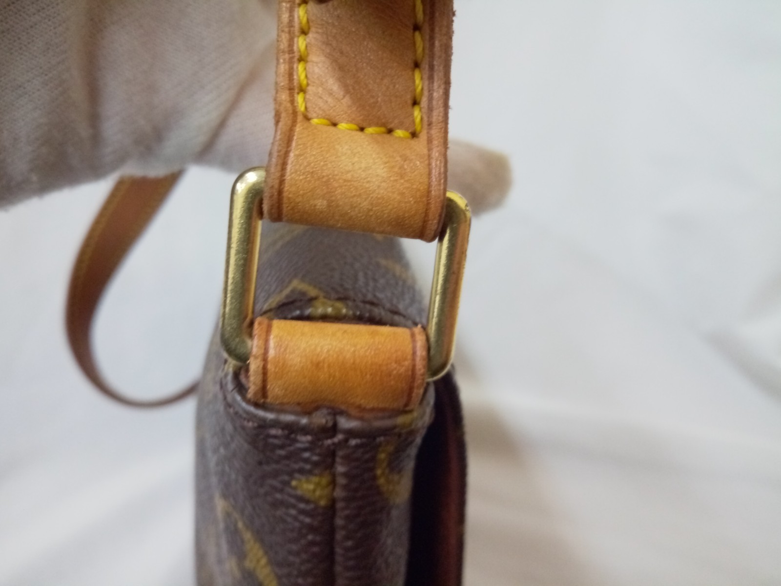 Auth Louis Vuitton Shoulder Bag Musette Tango Monogram M51388 from Japan gf862