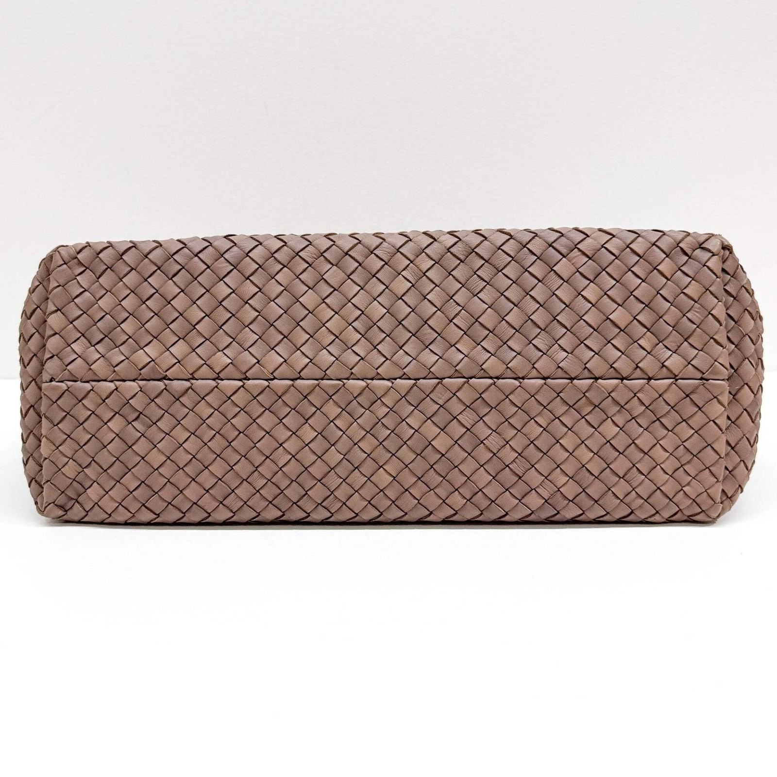 BOTTEGA VENETA Cabat Intrecciato Mauve Pink Tote Bag