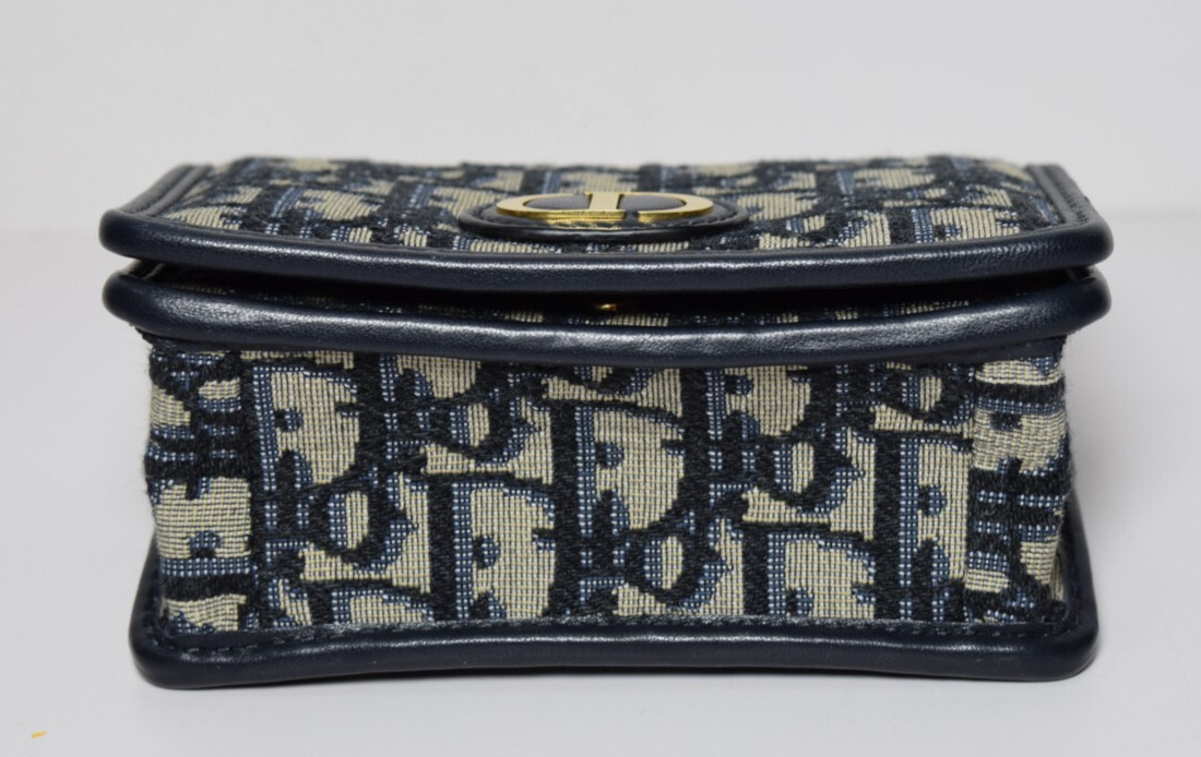 Christian Dior 30 Montaigne 2-in-1 Pouch Oblique Canvas