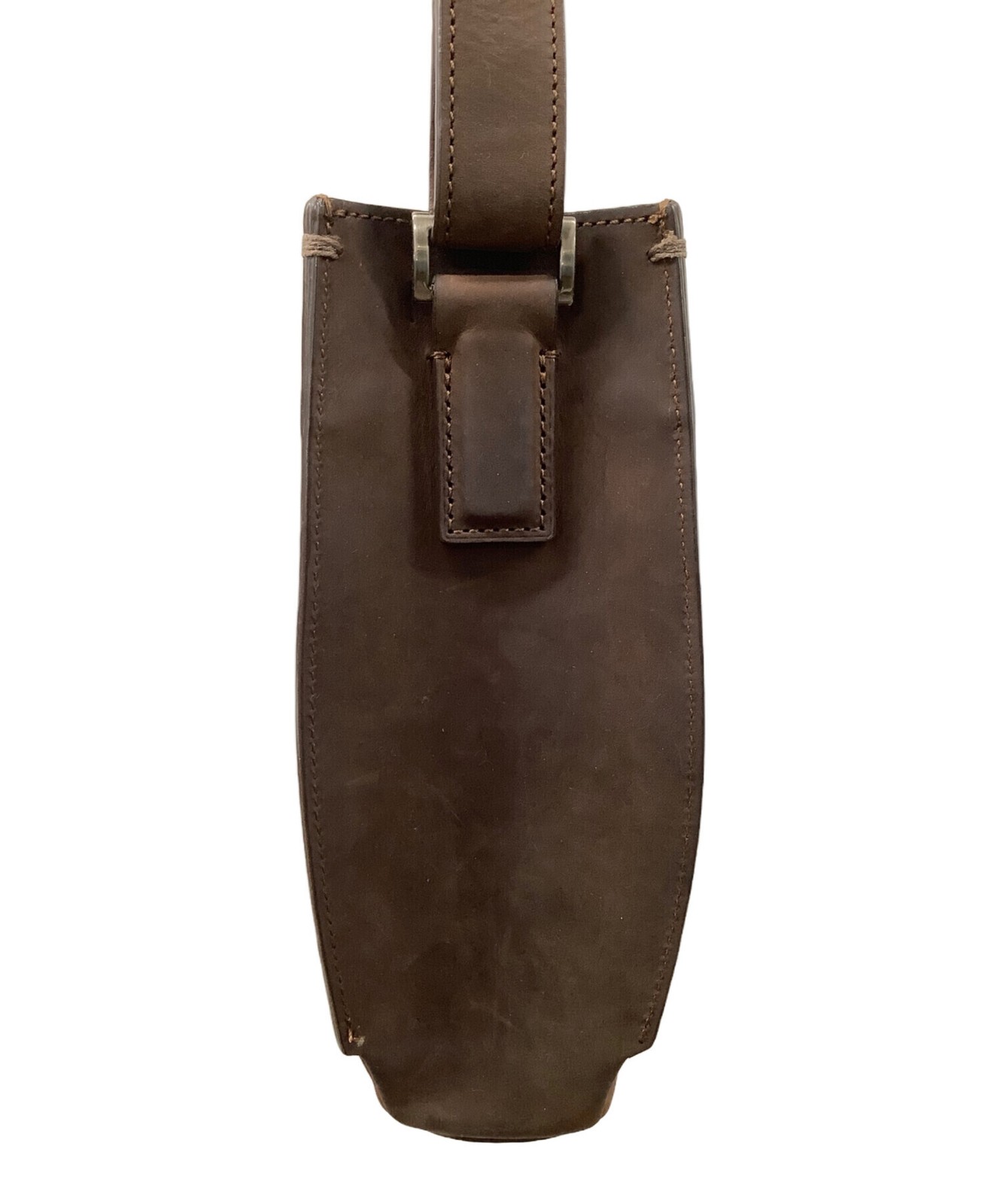 TSUCHIYA KABAN Shoulder Bag Leather Brown Authentic From Japan