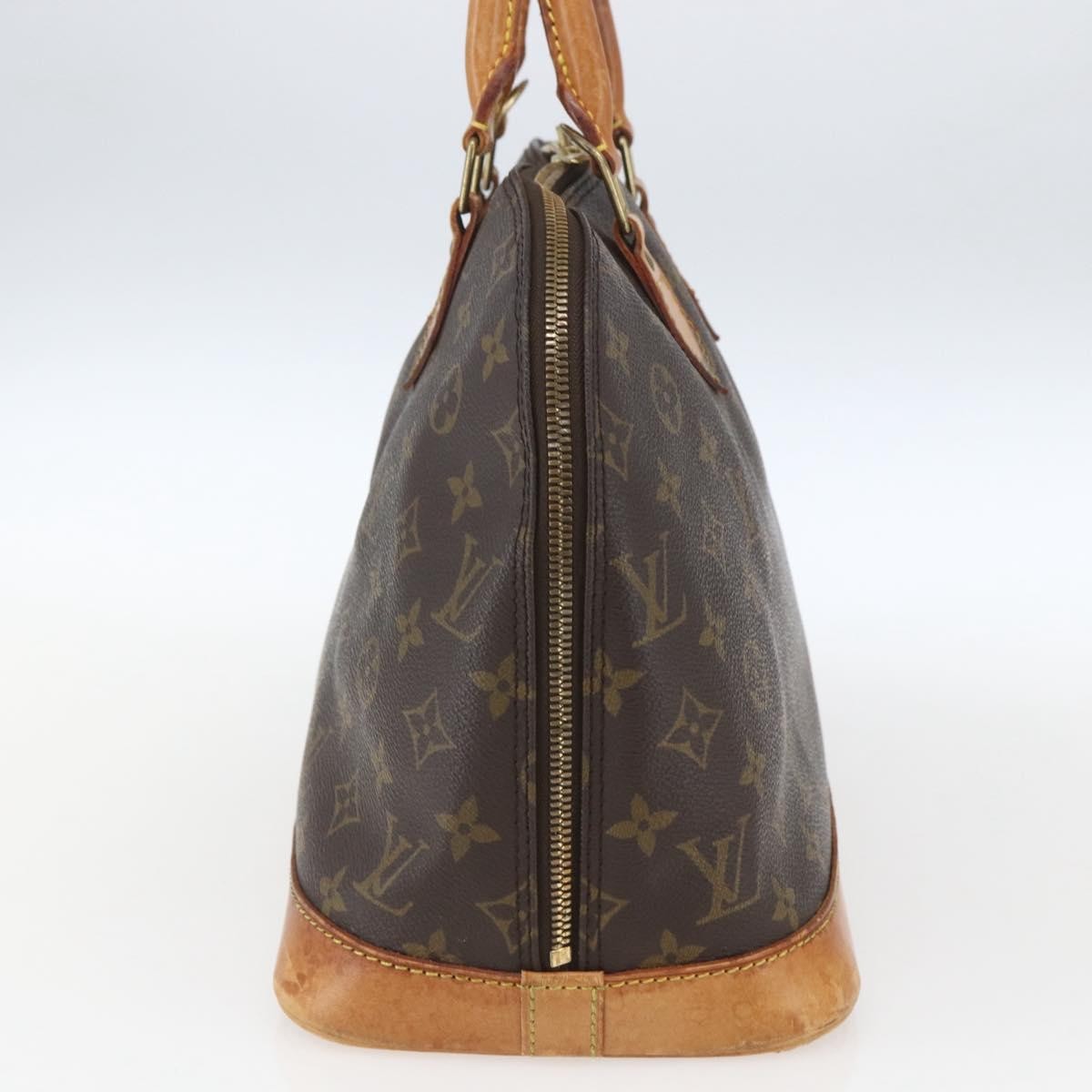 LOUIS VUITTON Monogram Alma Hand Bag M51130 LV Auth 168340