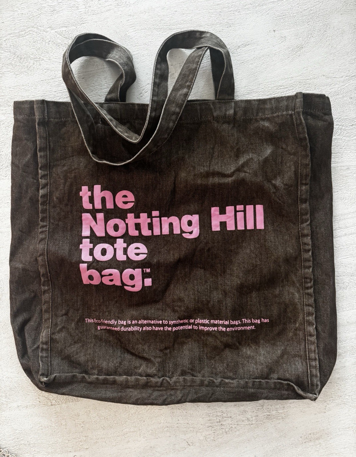 Notting Hill Tote Bag Shopping London Store Books Female Cotton Shoulder