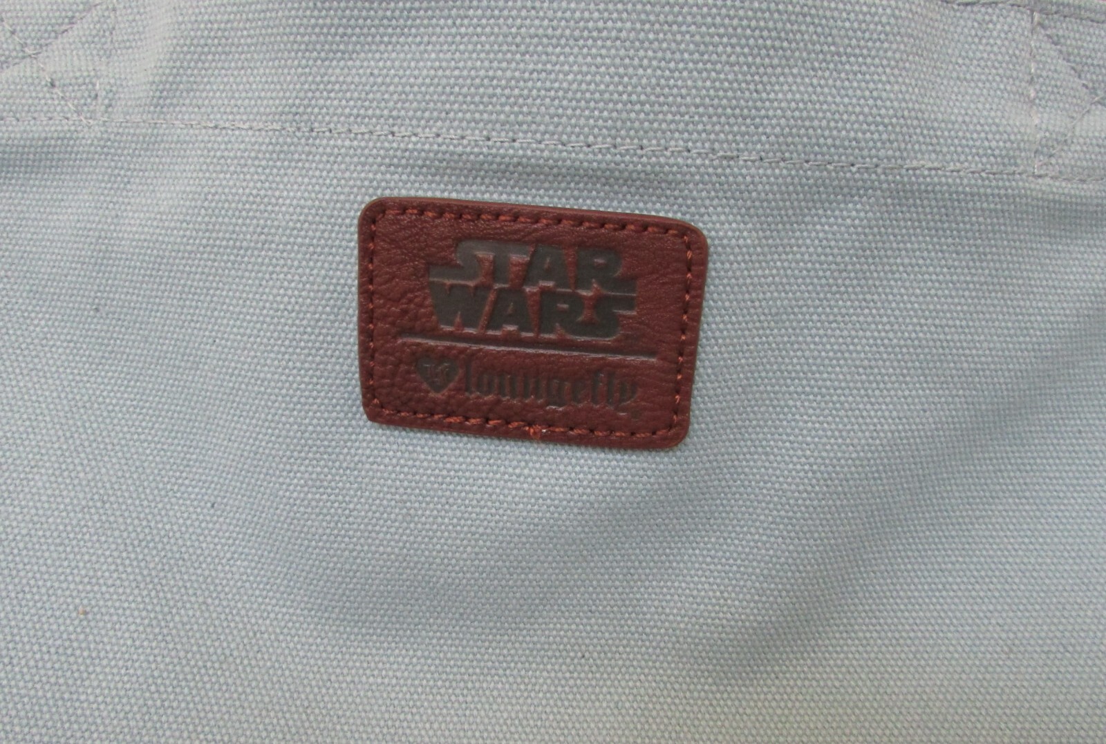 Star Wars Loungefly Han Solo Chewbacca Canvas Tote OG Heart Logo Bag NWT