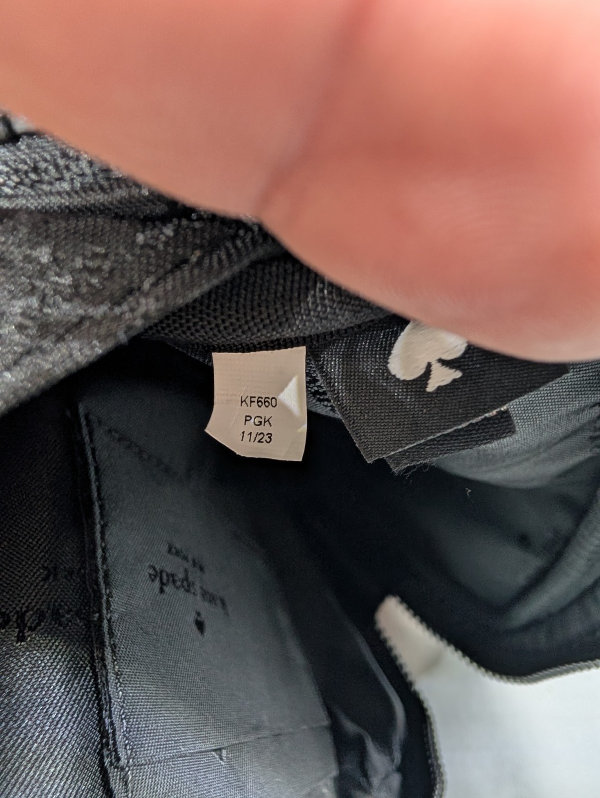 Kate Spade New York Jae Camera Crossbody Bag – Black Nylon – Excellent Condition