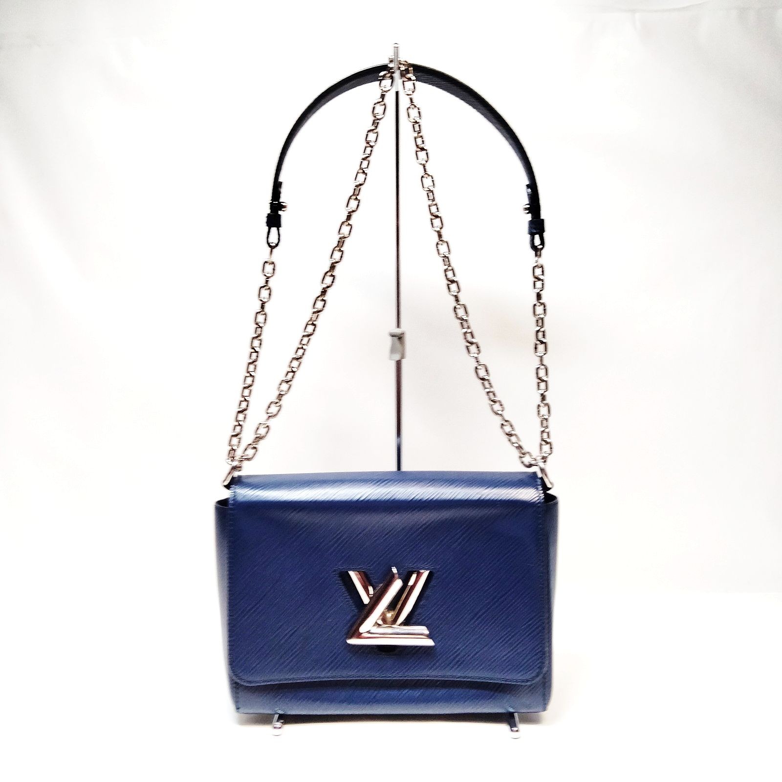 Louis Vuitton LV Shoulder Bag M51060 Epi twist MM Navy Blue Epi 4485456