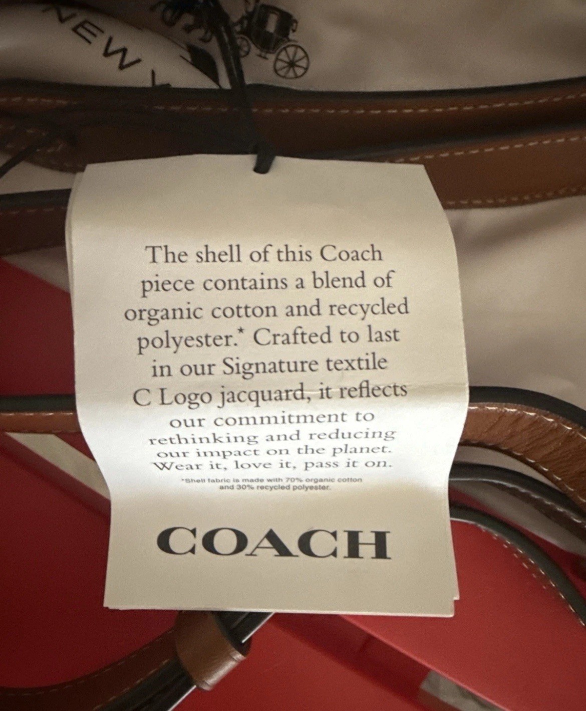 Coach Ruby Satchel 25 Signature Textile Jacquard, Cocoa/Burnished Amber