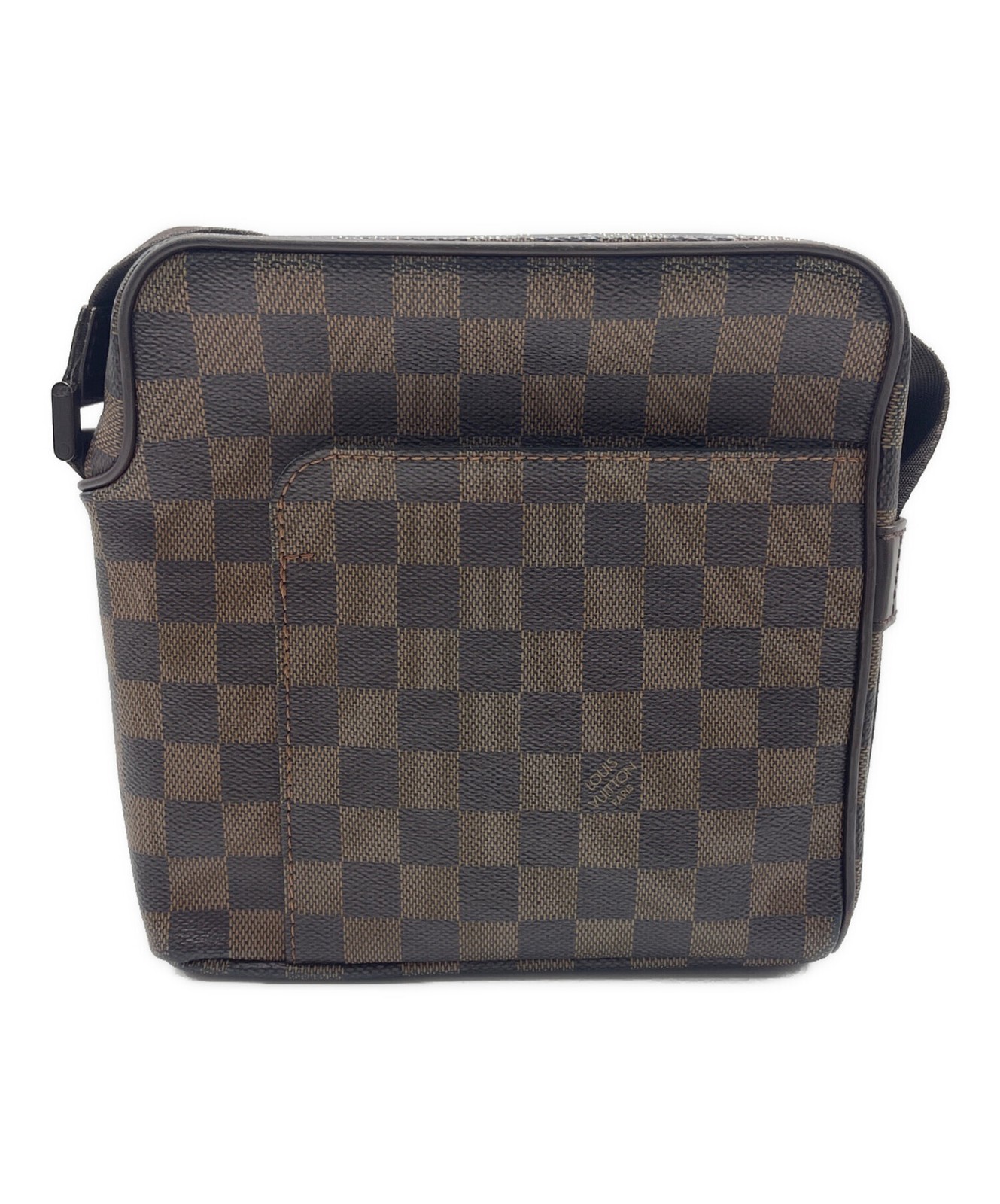 Louis Vuitton Olaf PM N41442 Coated Canvas Brown Shoulder Bag #TFB10593