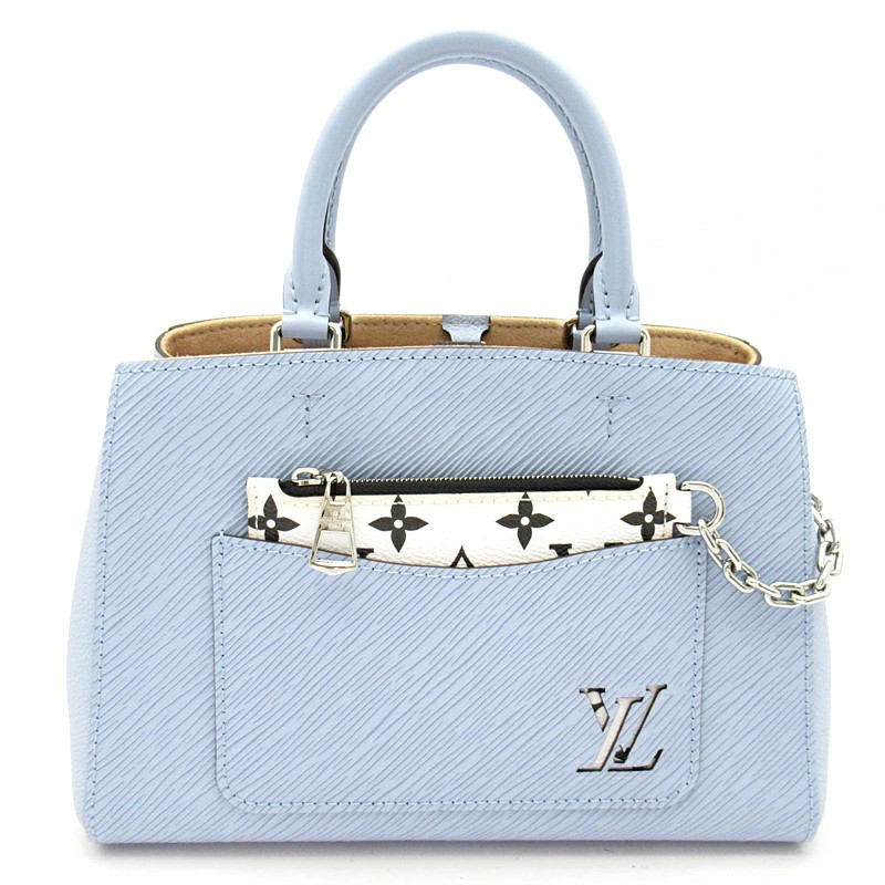Louis Vuitton Marel Tote BB M59950 Epi Blue Nuage Bag