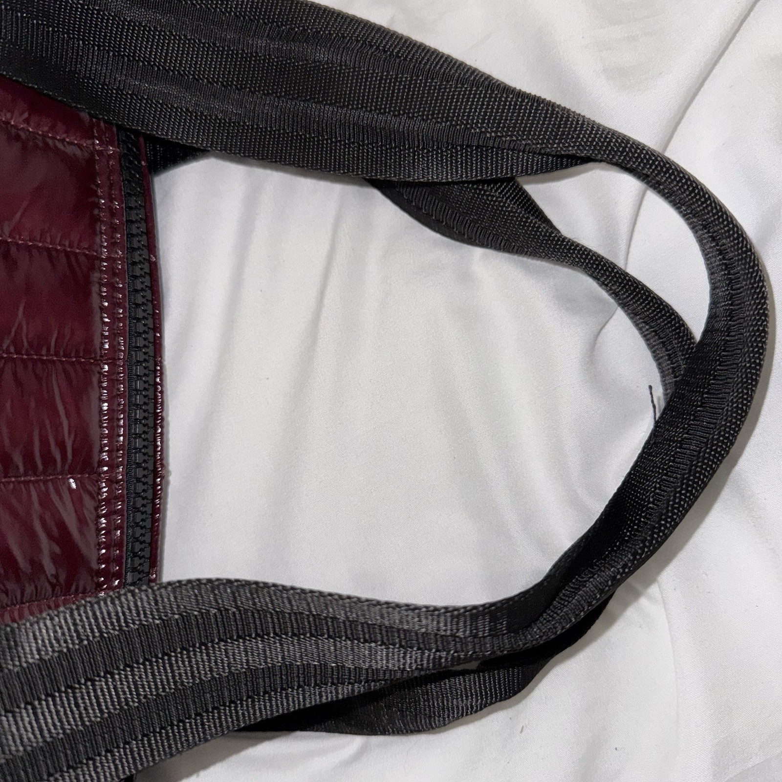 Think Royln Travel Tote Bag Plum Nylon