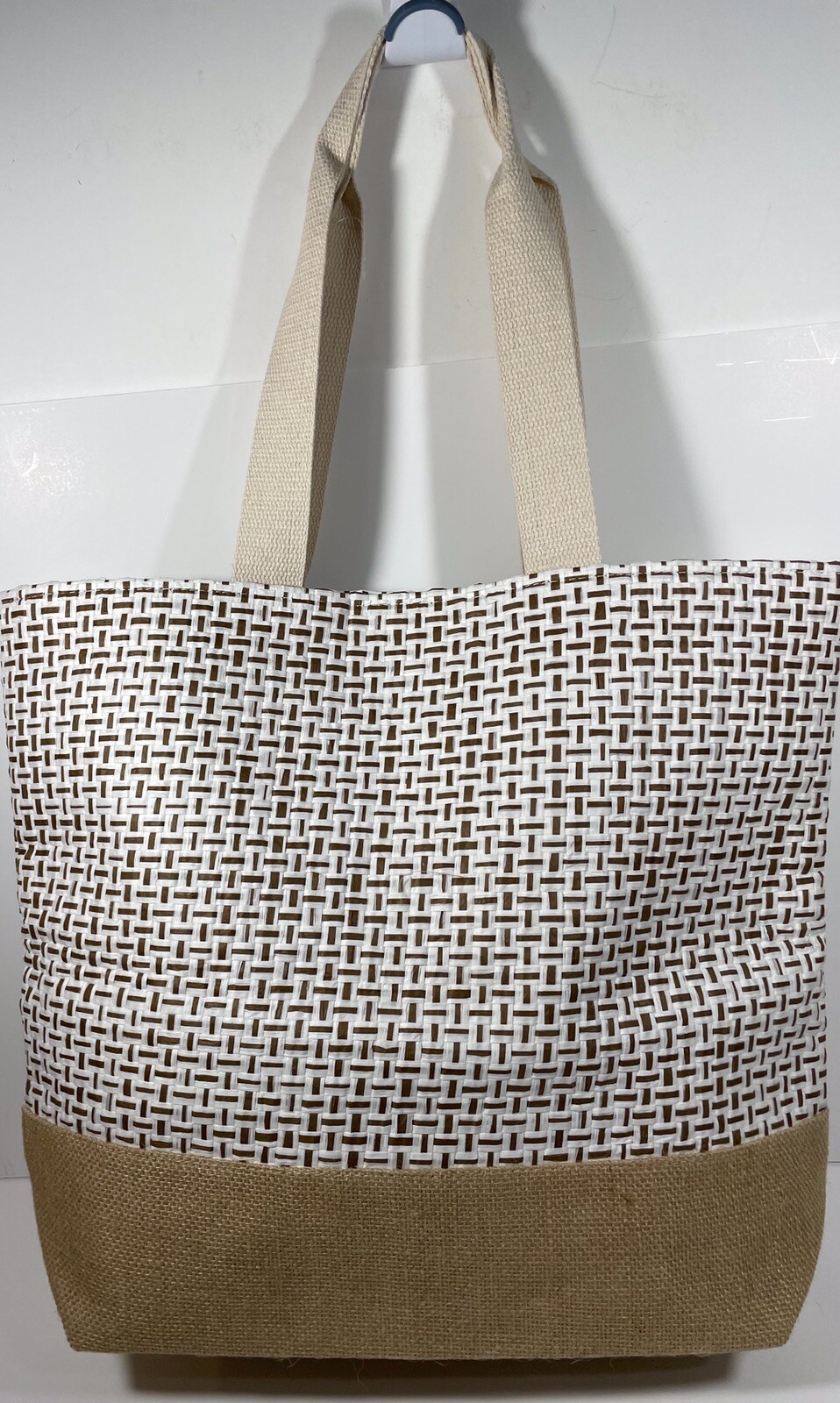 Pattern Weaver Tote Bag 53910 20 TC #1 16” H 19” W 6” D