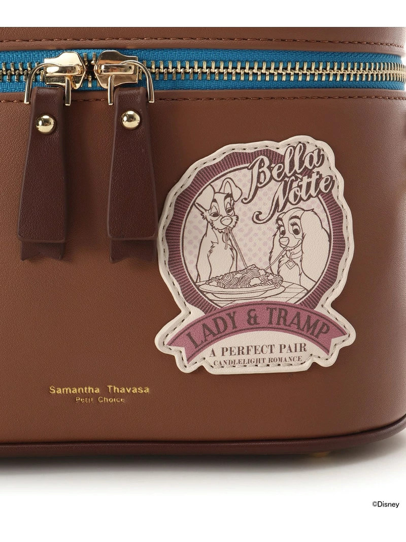 Lady and the Tramp’ Collection Shoulder Bag Samantha Thavasa Petit Choice Brown