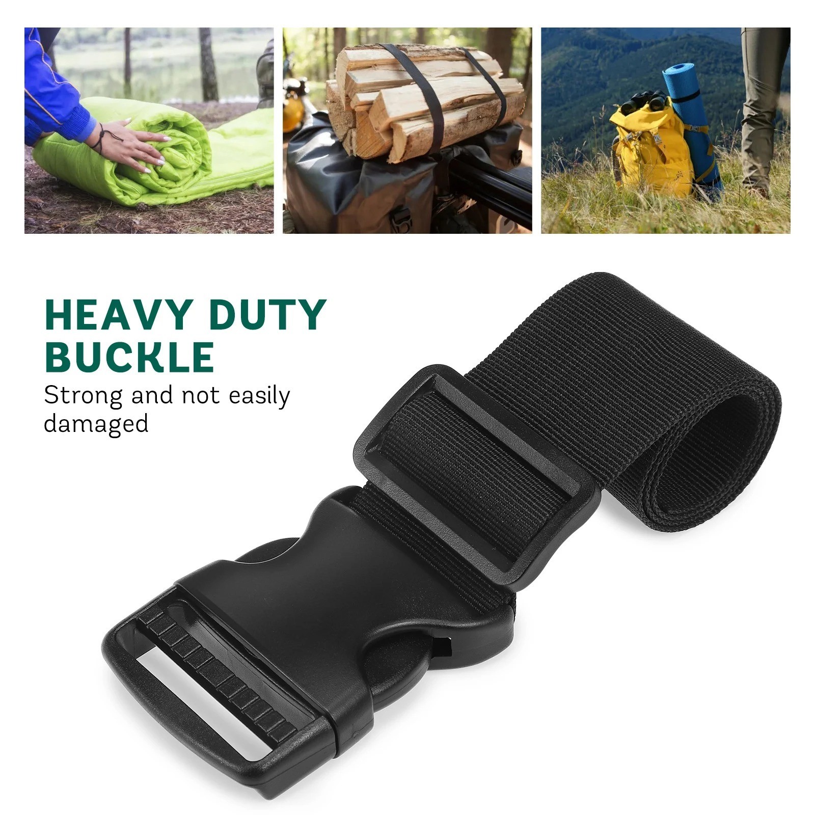 Adjustable Nylon Fanny Pack Strap 50cm Extender – 2 Inch Belt ExtensiON