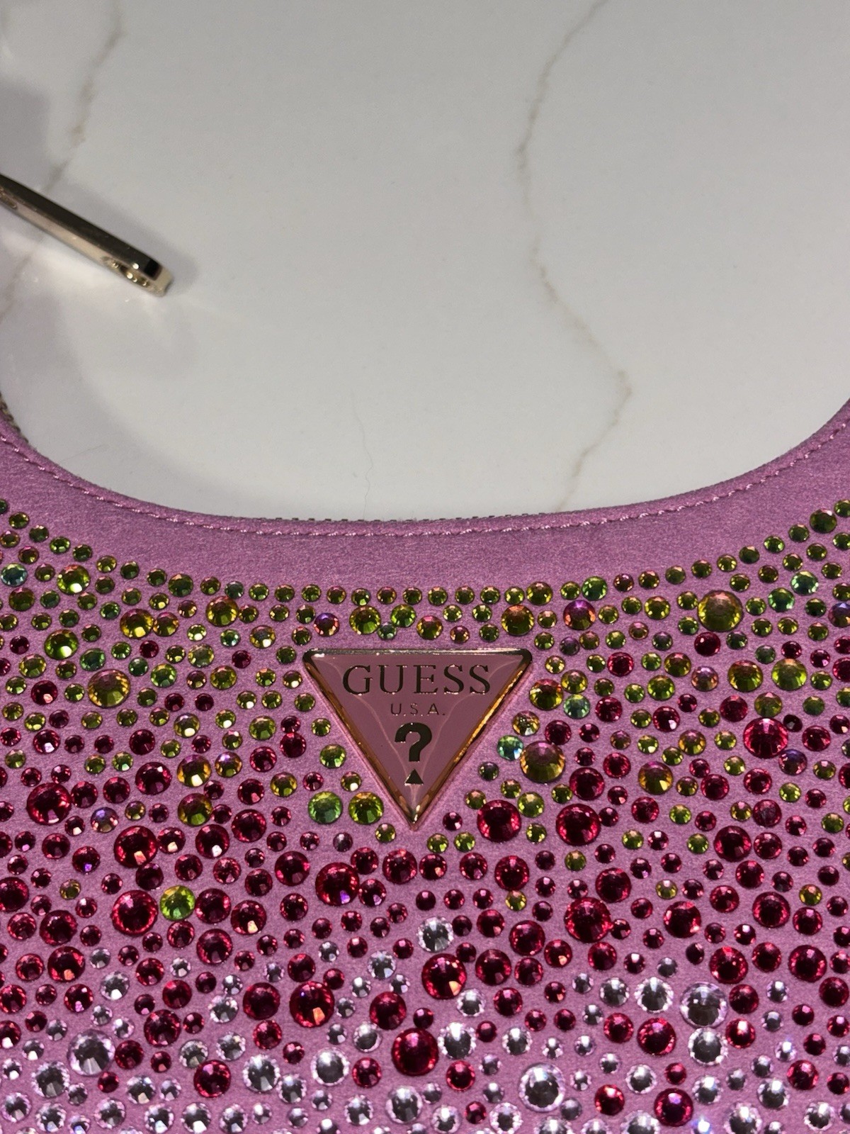NWT Guess Sofia Crystal Bag with Jewelry Box