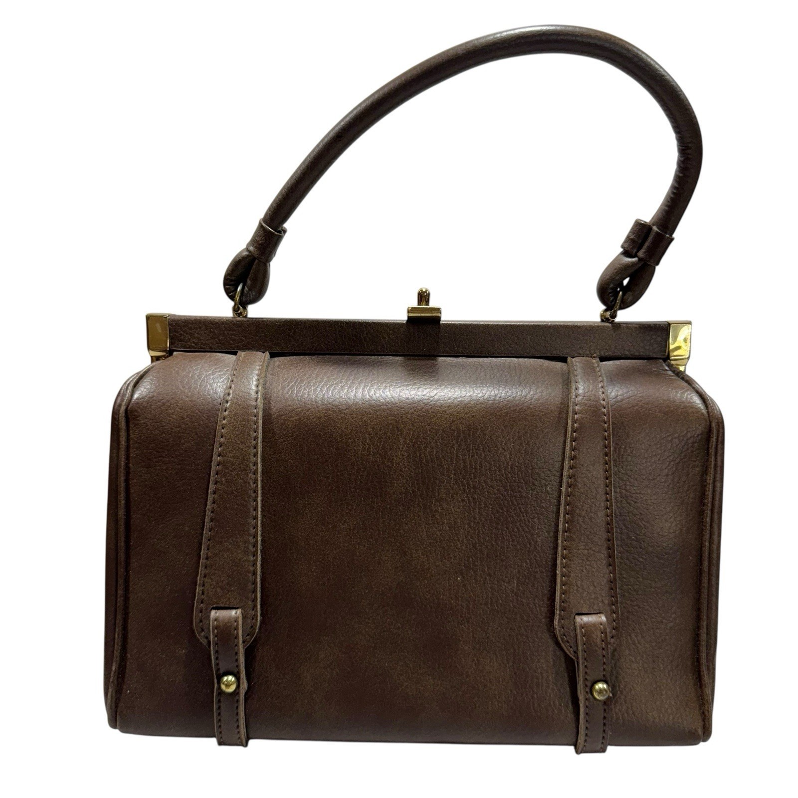 Vintage Brown Purse Tote Bag