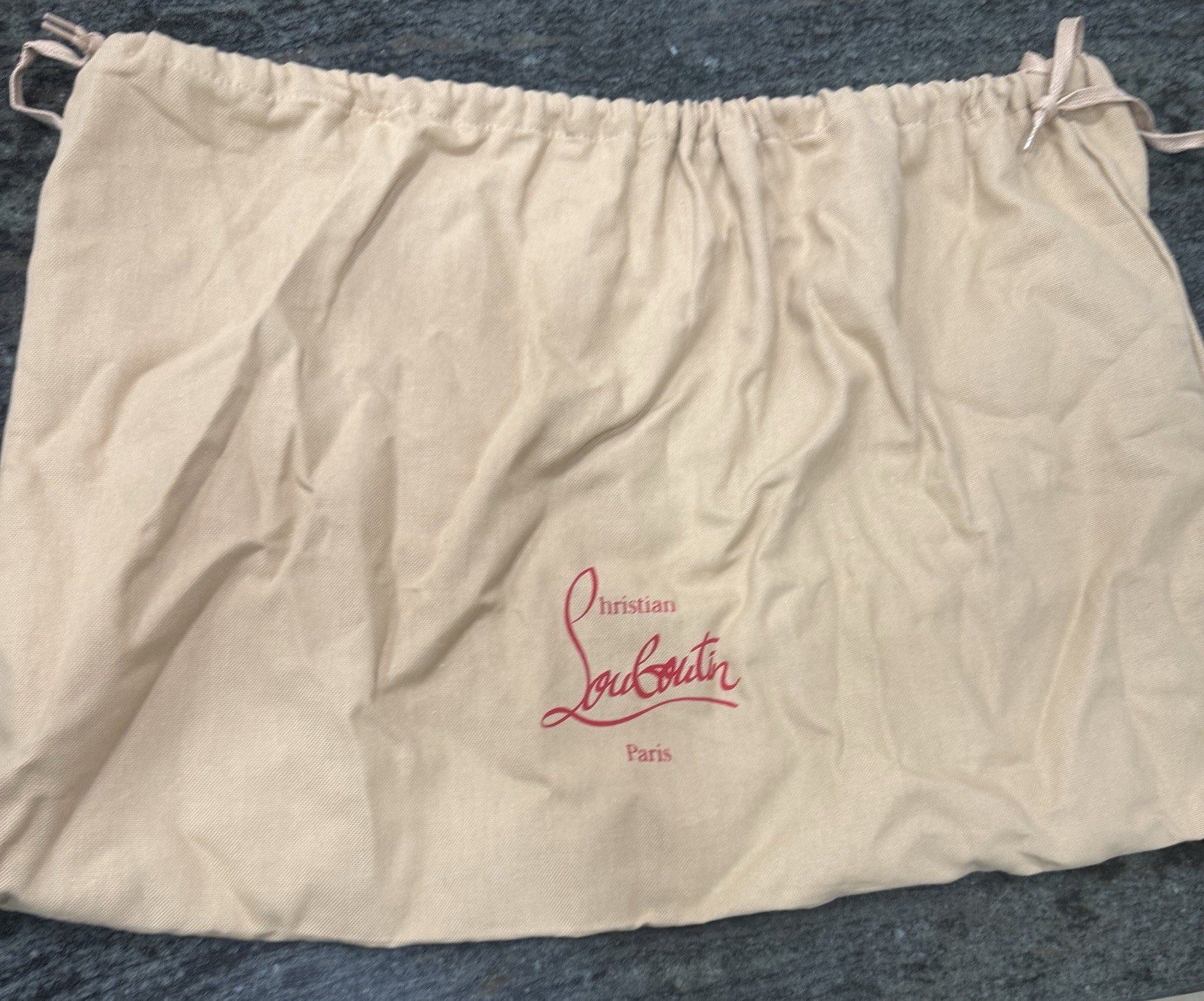Christian Louboutin Cabata Small Clear Multicolor Studded Tote w/ Pouch Dust Bag