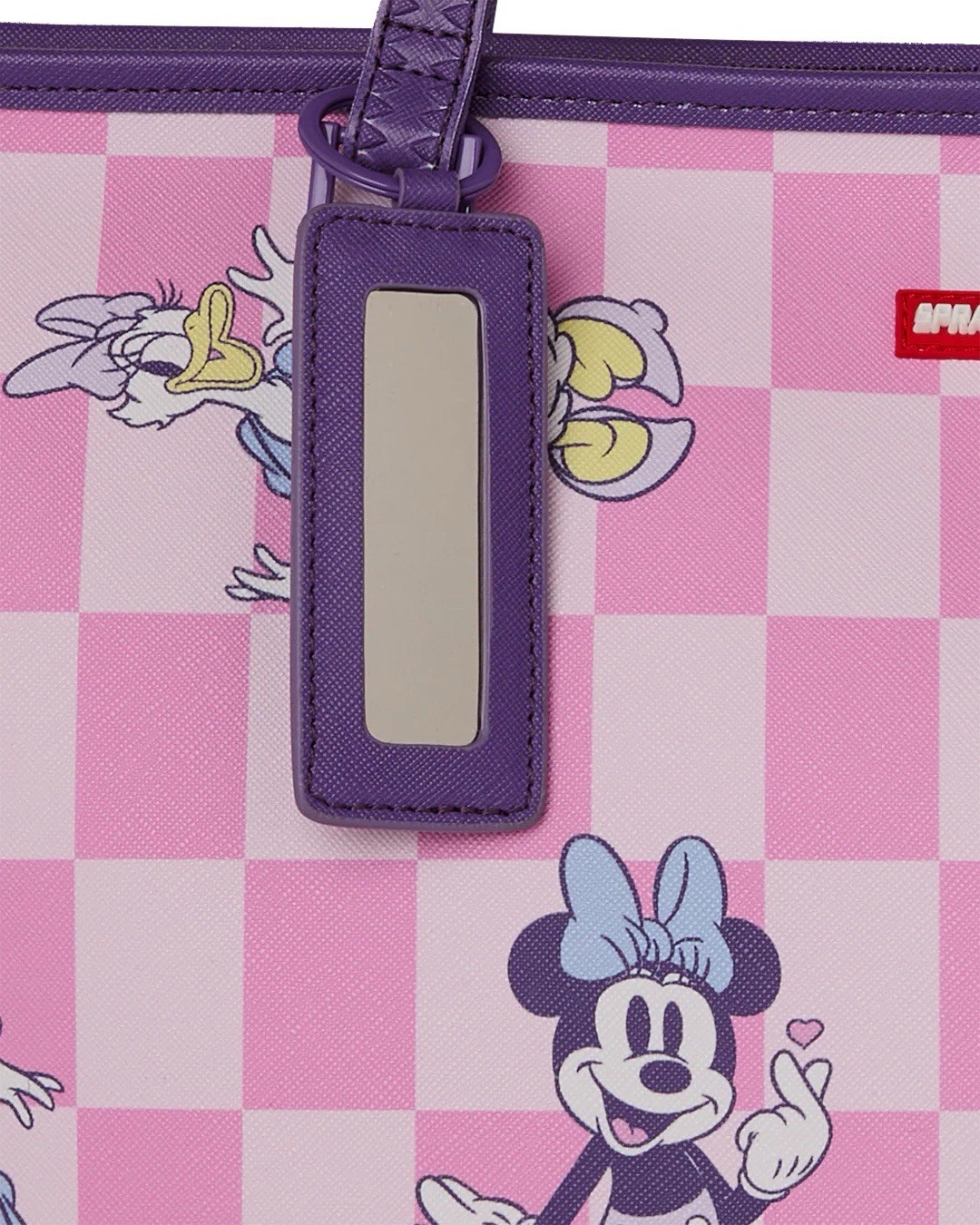 SPRAYGROUND – DISNEY MINNIE DAISY CHECK TOTE – Brand New!! – Limited Edition