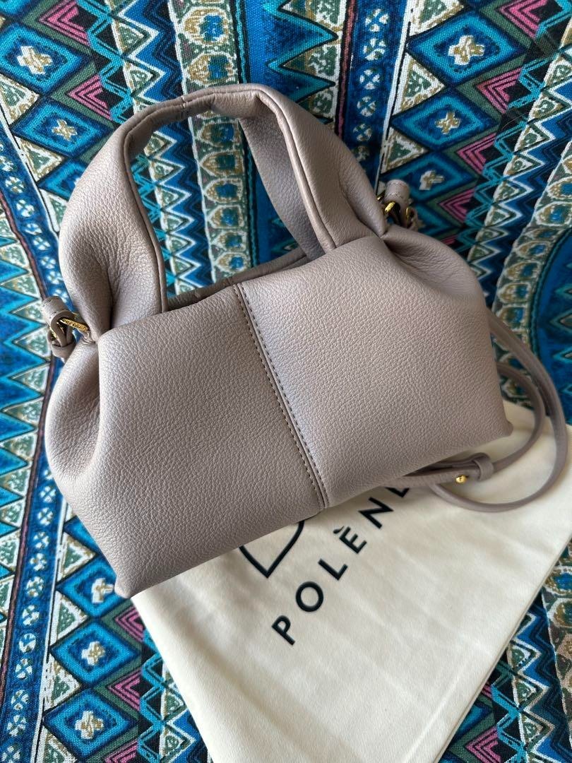 POLENE Numero Neuf Mini Shoulder Bag 2Way Handbag beige