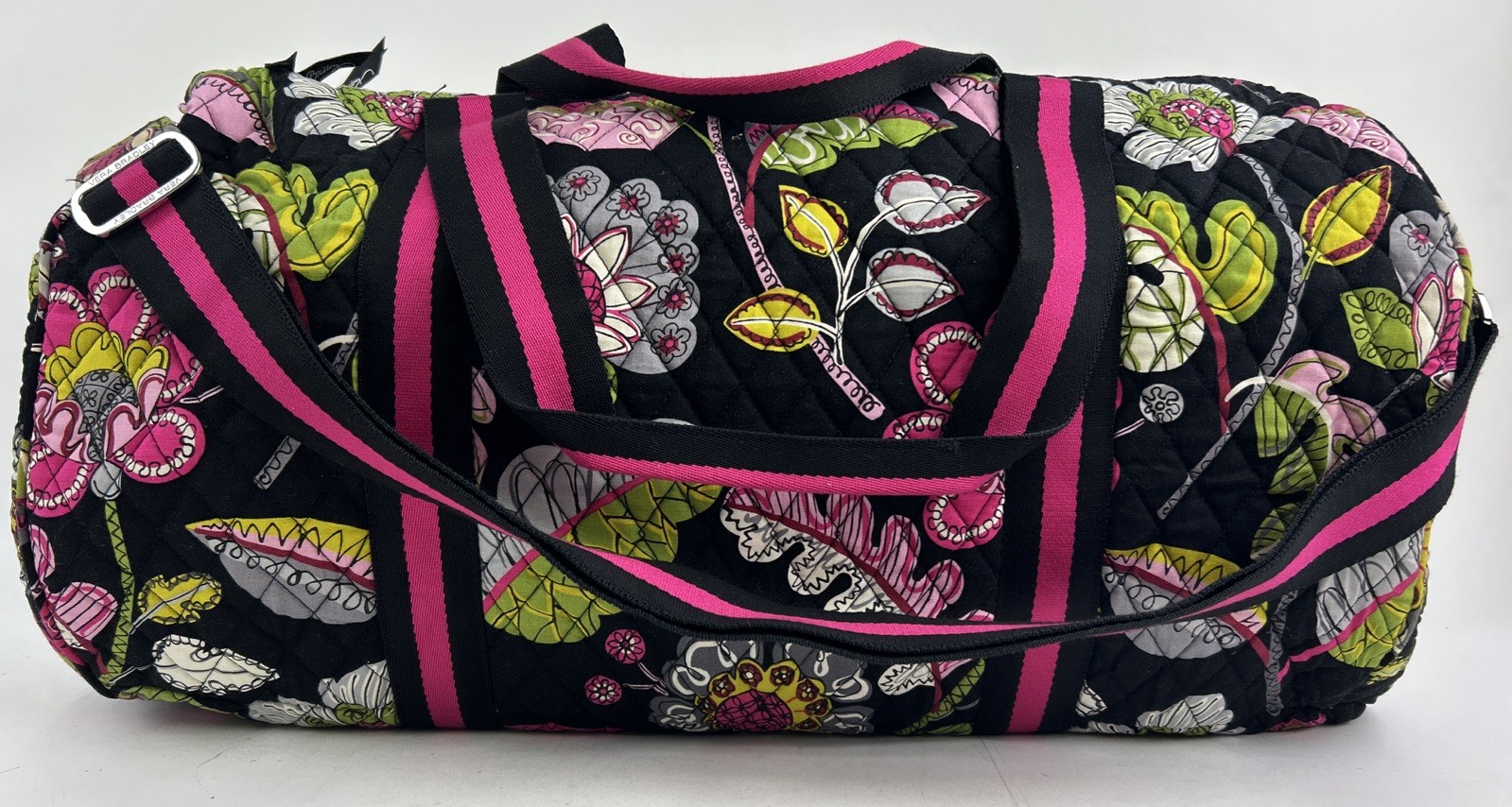 Vera Bradley XL Grand Travel Bag Moon Blooms New With Tags Floral 20”X10”