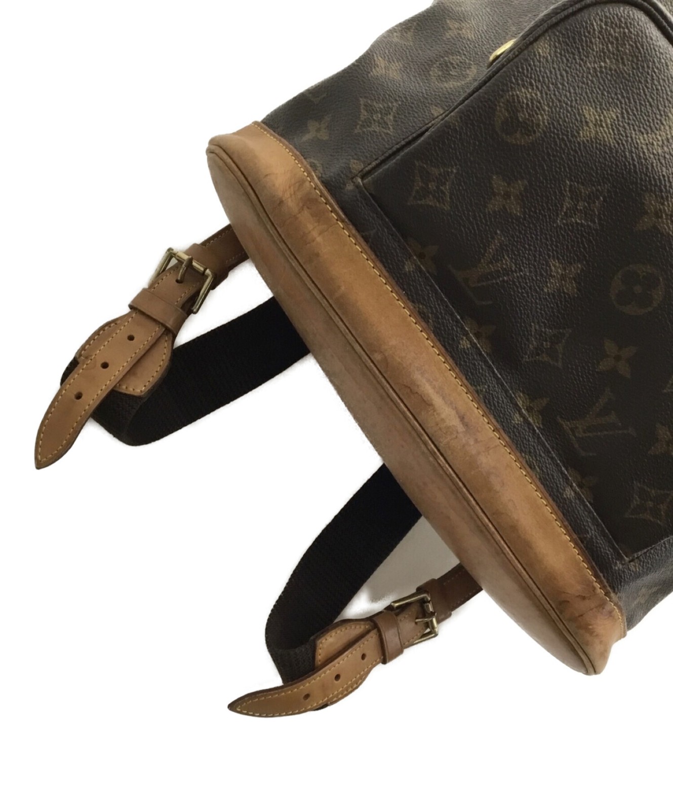 Louis Vuitton Montsouris M51135 Leather Bag #TFB3989