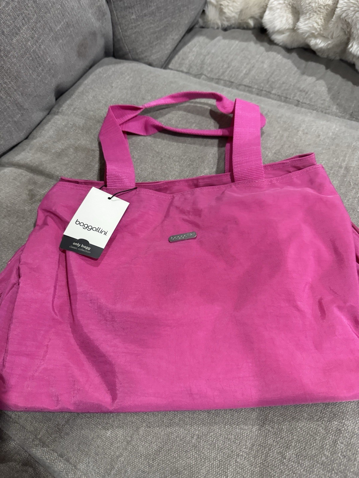 Baggallini Only Bagg Classic Collection Bagg Pink New