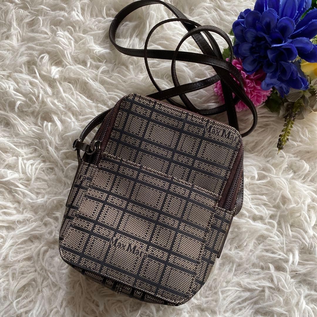 Max Mara Logo Shoulder Bag Authentic about 6.69 x 4.72 x 2.36inch