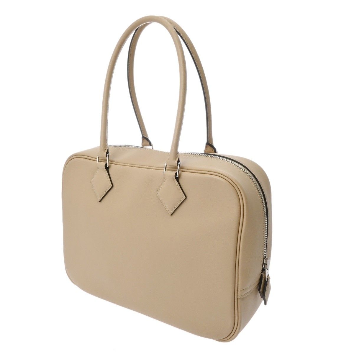 HERMES Plume 28 Verso Vaux Swift Trench/Cuivre Women Handbag AStamp (around …