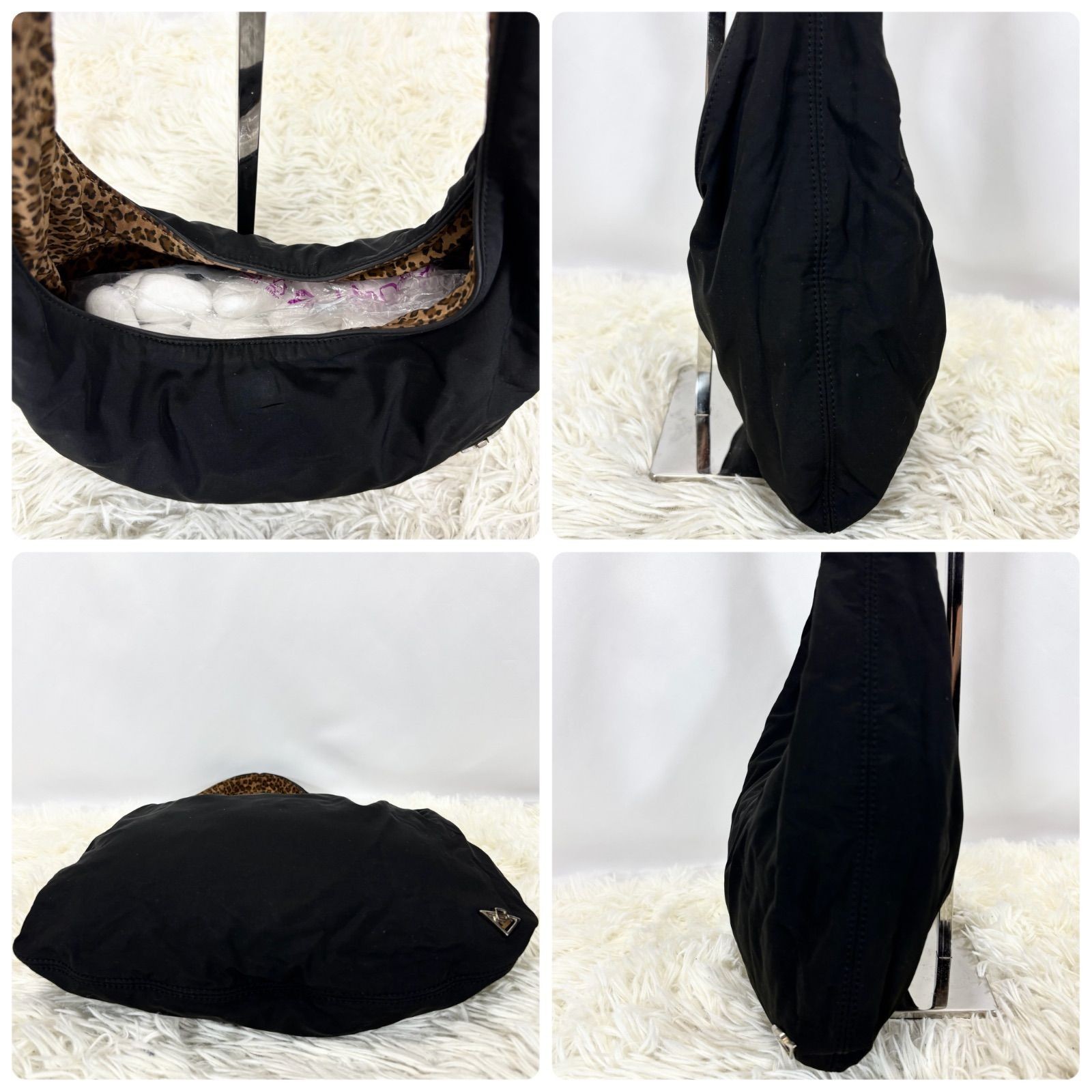 BOTTEGA VENETA Reversible Shoulder Bag Leopard Print With Accessories From Japan