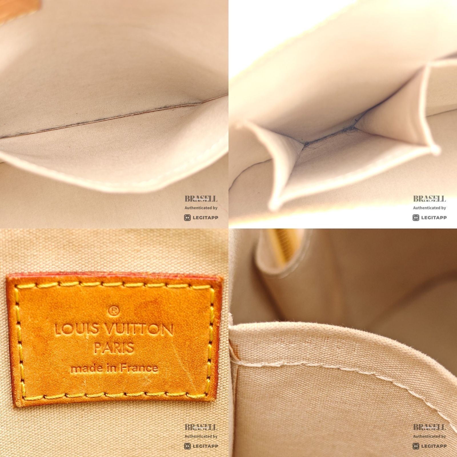 LOUIS VUITTON Vernis Alma PM M90101 Hand Bag Yellow Patent【ImportFeeFREE】