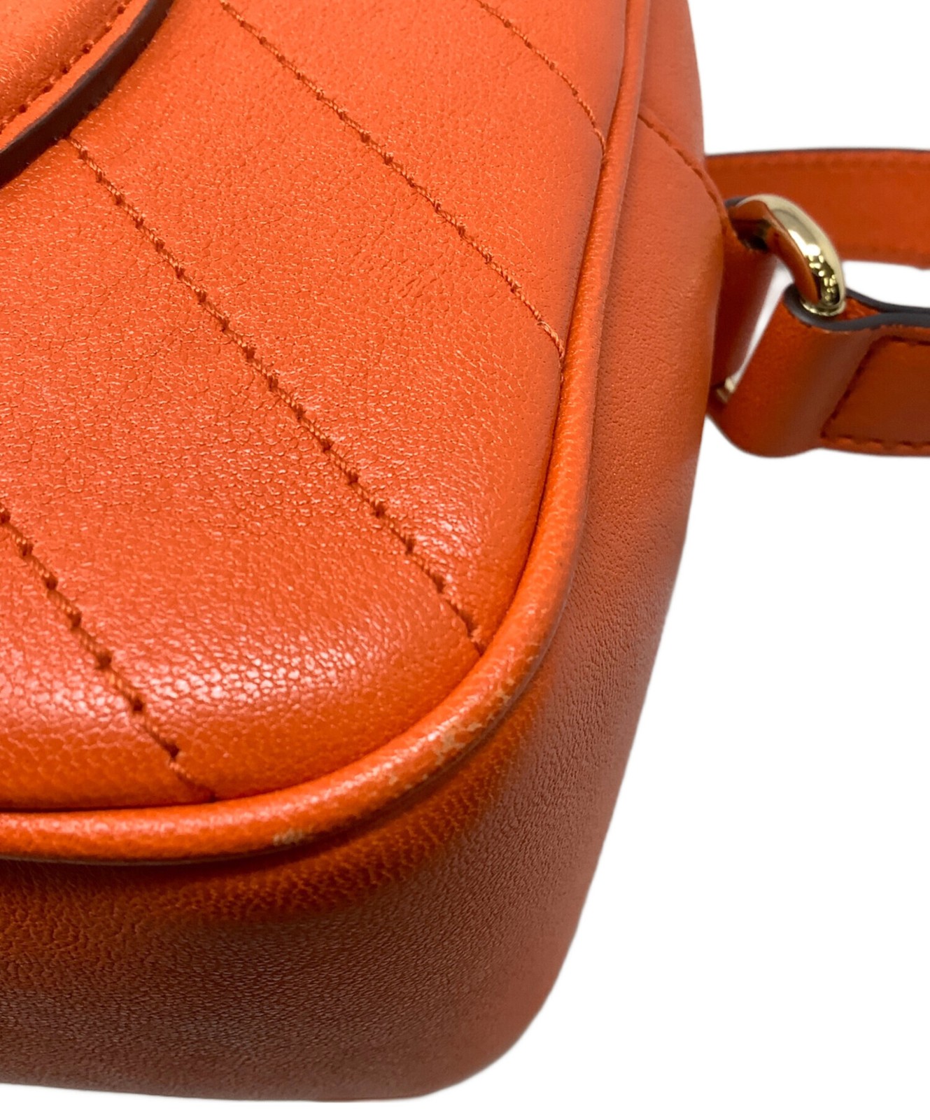 Gucci Blondie 742360 Orange Shoulder Bag #TFB1567